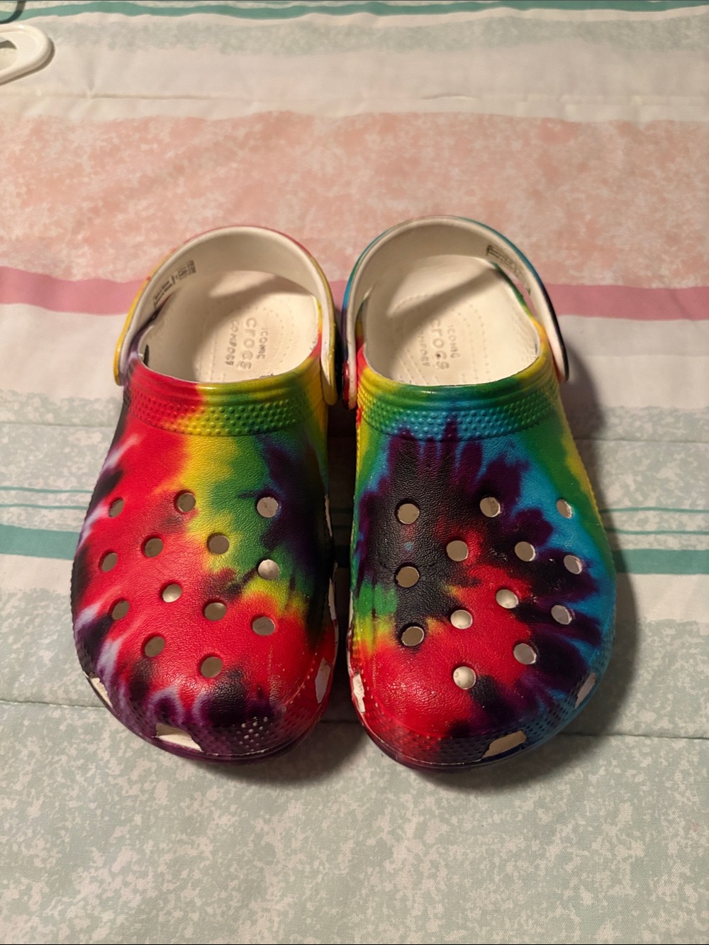 Kids Tie-dye CROCS